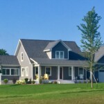 Perspectives Home Designs 2-story home with 2 car garage